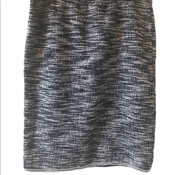 MAX STUDIO Pencil Skirt Black & White Size M NWT - Picture 2 of 5
